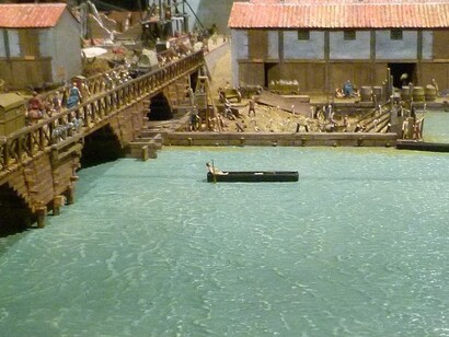 Reproducción del Londres romano (Londinium) en el Museo de Londres 