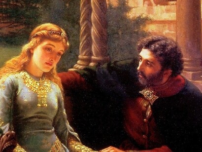 "Abelardo y su alumna Eloísa", de Edmund B. Leighton