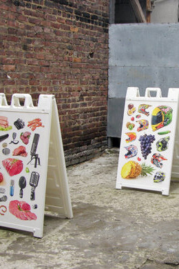 Hard Sell Jeff Gibson. Courtesy of LMAKgallery