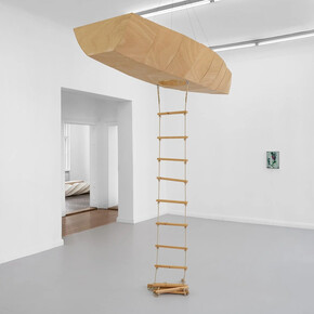 Leunora Salihu and Albrecht Schnider, A plant. A person. A life, exhibition view. Courtesy of Galerie Thomas Schulte