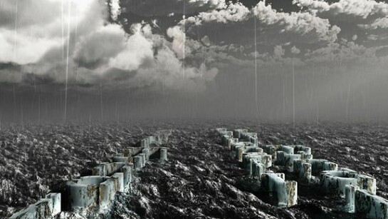 Giacomo Costa, Traces 13, CPrint on Aluminium, 2013, 100 x 166 cm