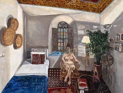 Polina Barskaya, Marrakesh, 2025. Courtesy of Harkawik Gallery