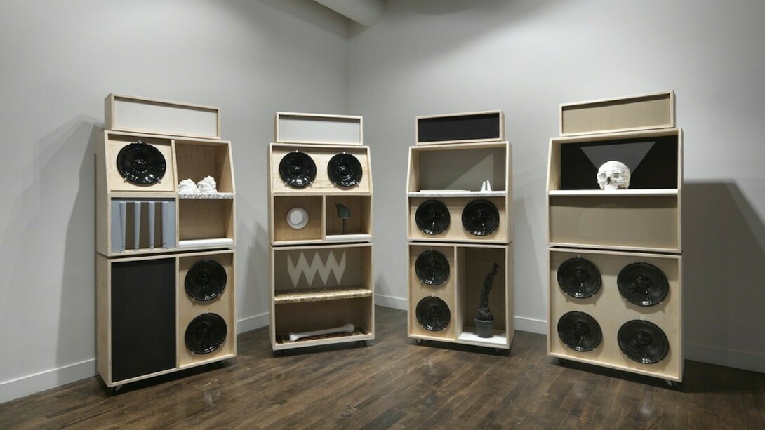 Velocity / Strata, Exhibition view. Courtesy of Linda Warren Projects