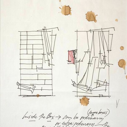 Lebbeus Woods, Untitled, 1999