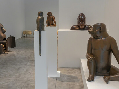 Les Lalanne. Courtesy of Kasmin