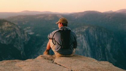 Seduto a guardare dove vado