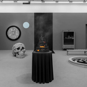 Hans Op, Vanishing point, exhibition view. Courtesy of Almine Rech 