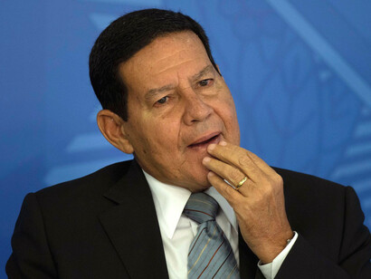 Hamilton Mourão, general retirado del ejército y vicepresidente de la República Federativa del Brasil desde el 1 de enero de 2019