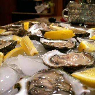 A delicious tray of oysters at the Lowcountry Oyster Festival in 2011.