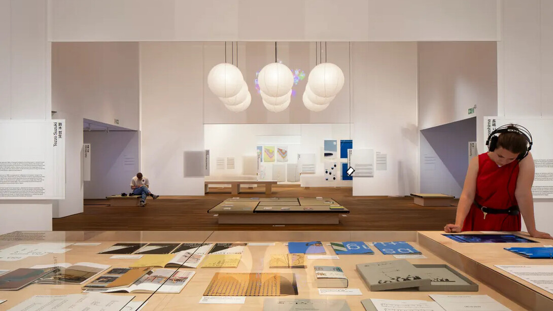 Divers artistes, Graphisme japonais d’aujourd’hui, vue de l'exposition. Avec l'aimable autorisation du Museum für Gestaltung