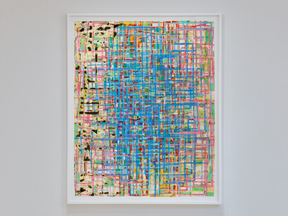 Rick Lowe, exhibition view. Courtesy of Gagosian Gallery