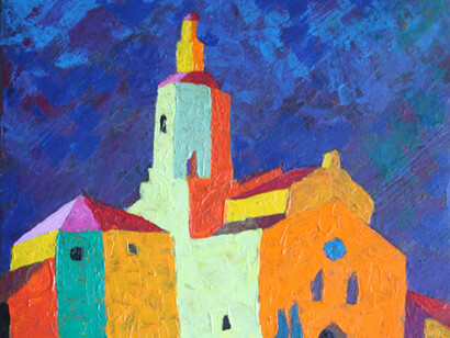 Miguel Pellicer. “Cadaqués contrastes color”