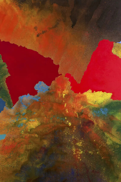 Gianni Politi, La casa rosa (detail), 2024. Courtesy of Berry Campbell