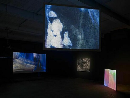 Matt Saunders, installation view