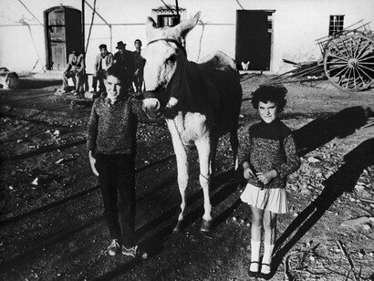 Niños de la localidad de Palomares, Almería