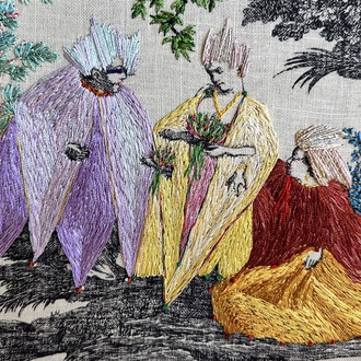 Richard Saja, Found more (detail), 2025. Courtesy of the Schoolhouse Gallery
