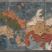 Attributed to Sugae Ryo, Map of Japan, circa 1830. Courtesy of the Art Gallery of New South Wales