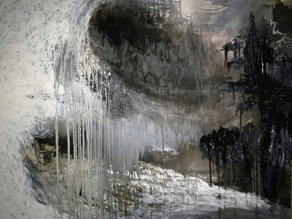 Shen Wei, Untitled No. 10-1, 6 (2013-2014), Oil and acrylic on linen canvas, 122 x 152 cm, courtesy the artist and The Fine Art Society