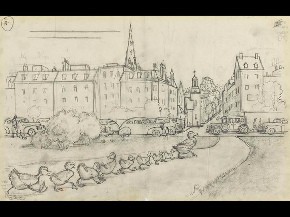Make Way for Ducklings. Courtesy of MFA 