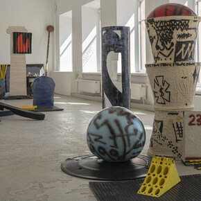 Rokas Janušonis, Jumble, exhibition view. Courtesy of Meno Parkas Gallery