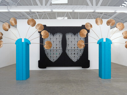 Edra Soto. The Myth of Closure, installation view. Courtesy of Luis De Jesus Los Angeles