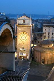 Il centro di Mantova visto dall'alto