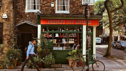 The Pollock's Toy Museum in London
