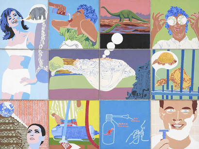 Ulrike Ottinger, Bande dessinée, 1967. Mit freundlicher genehmigung der Staatsgalerie Stuttgart