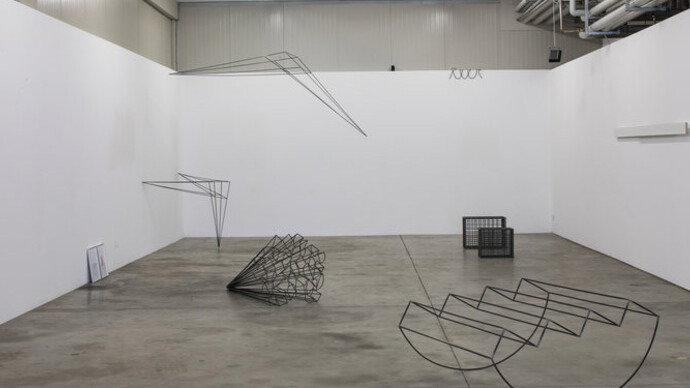 Locus Rei, Exhibition view. Courtesy of Galleria Doris Ghetta