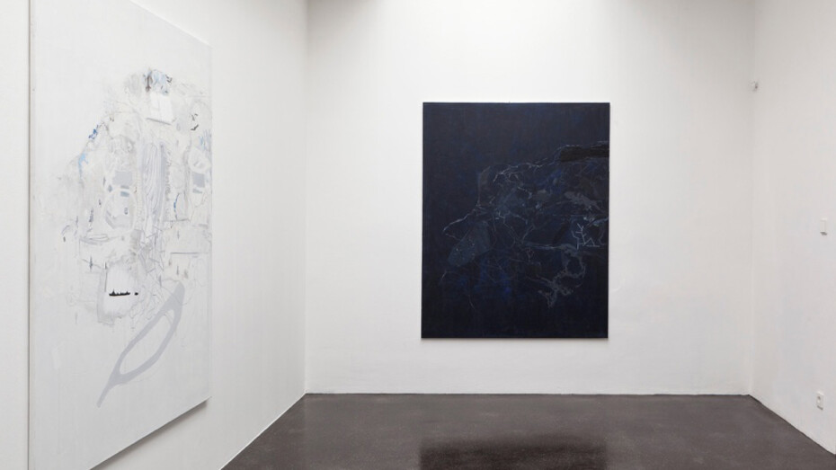 Qiu Anxiong, Ji Dachun & Zheng Guogu. Courtesy of Barbara Gross Galerie