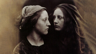 Julia Margaret Cameron, The Dialogue. Mary Ann Hillier and May Prinsep