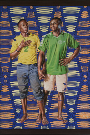 Kehinde Wiley. Courtesy of Galerie Daniel Templon