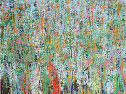 Sin título, Oleo sobre lienzo, 131 x 161 cm, 2017