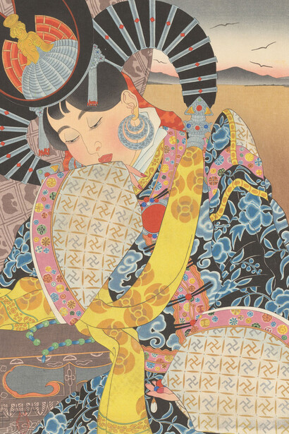 Birds of passage, artwork in exhibition. Courtesy of Queensland Art Gallery