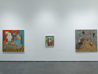 Pow Martinez, Junk DNA, exhibition view. Courtesy of Silverlens