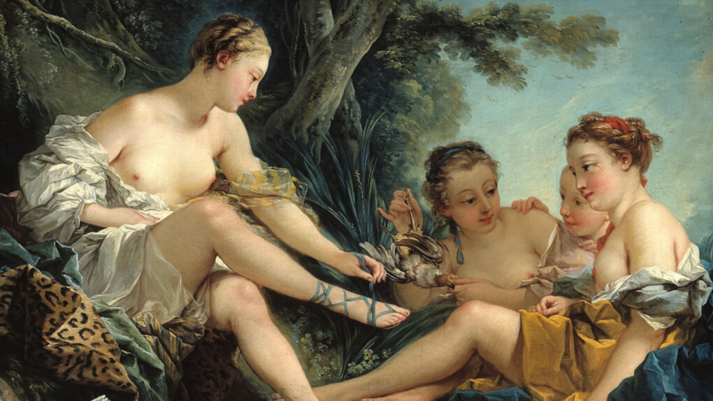 Francois Boucher, Diana’s Return from the Hunt (1745)
