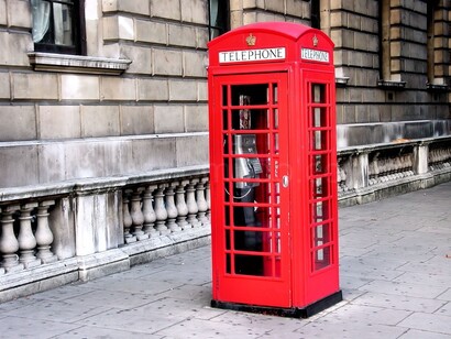 Londres. Cabina telefónica