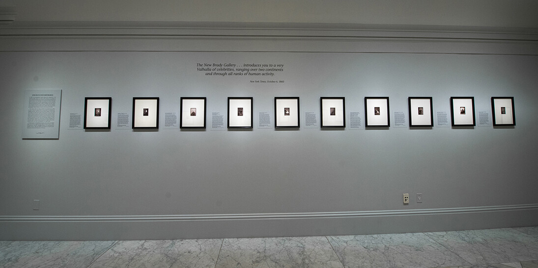 Lincoln's Contemporaries. Courtesy of National Portrait Gallery