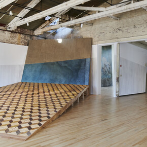Daniela Rivera, Hacia cuando (To when), exhibition view. Courtesy of MASS MoCA
