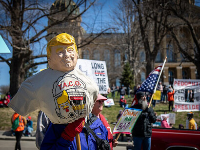Several thousand demonstrators in Des Moines joined millions nationwide for the second “No Kings” rally in 2026, protesting what they see as the rise of autocracy in the United States