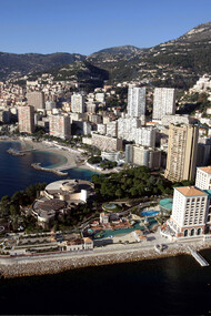 Aerial view of Monte Carlo