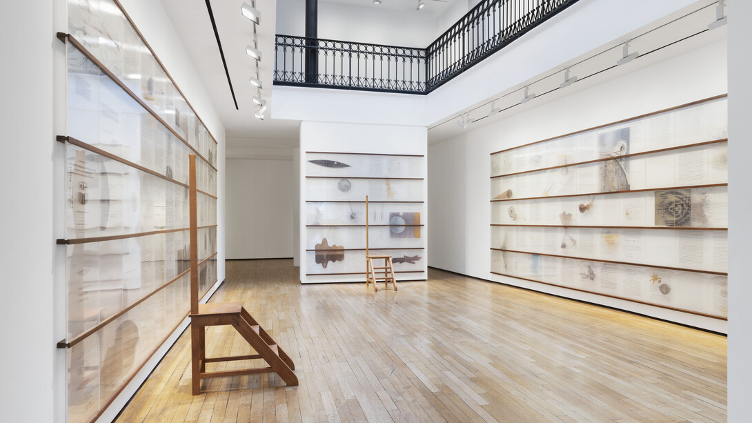 Jitish Kallat, Point of incidence, exhibition view. Courtesy of Templon 