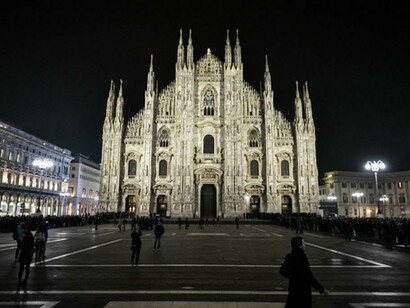 Il Duomo di Milano di notte