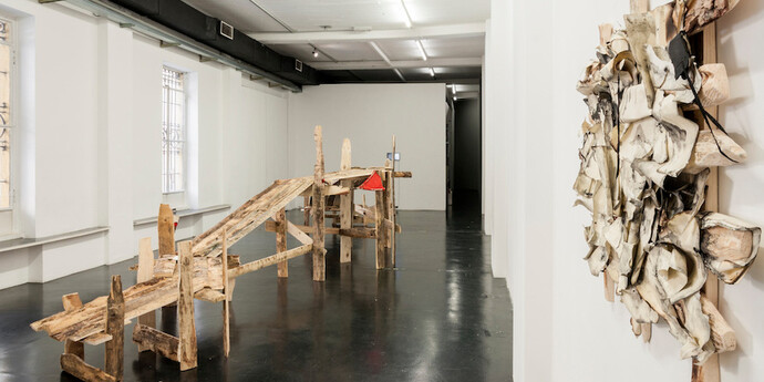 Daniele Girardi, Exhibition view. Courtesy of Otto Zoo