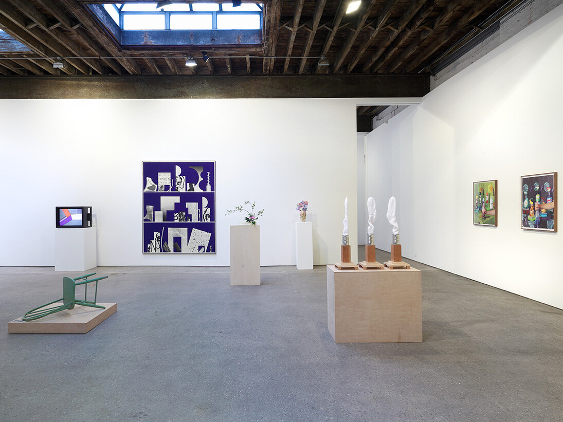 Displayed, Installation view, 2014. Courtesy Anton Kern Gallery, New York