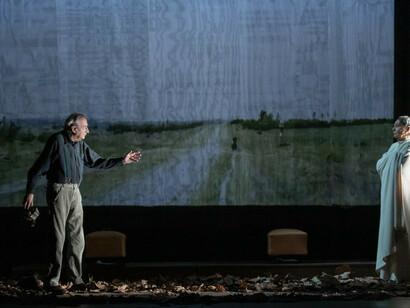 Tutto il Pinter che ci si aspetta, lo si trova nel teatro di Dario Marconcini e Giovanna Daddi. I due attori hanno avuto una lunga frequentazione con i maestri del cinema francese di Jean-Marie Straub e Danièle Huillet