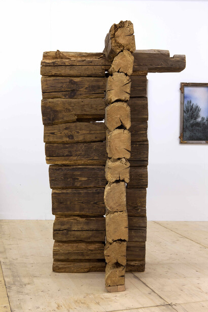 Augustas Serapinas
Corner from Matukai, 2018
Madeira recuperada
Reclaimed wood
Courtesy of the artist and Emalin, London.
#augustasserapinas