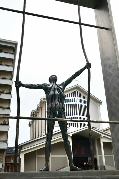 Monumento alla Resistenza di Agenore Fabbri, piazza Martiri Libertà, Savona. Ph. Michele Alberto Sereni