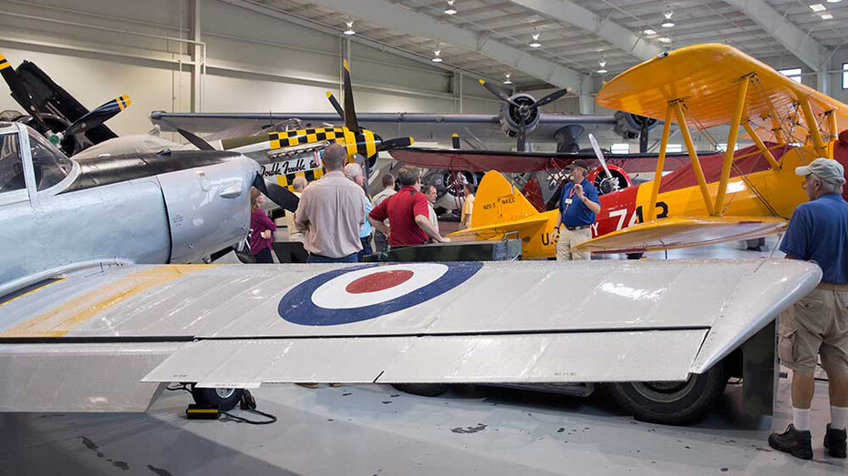 Navy Hangar. Courtesy of Military Aviation Museum