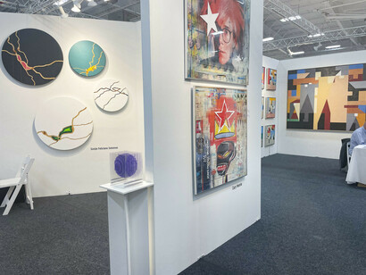 Artexpo New York 2024, exhibition view. Courtesy of Artexpo New York